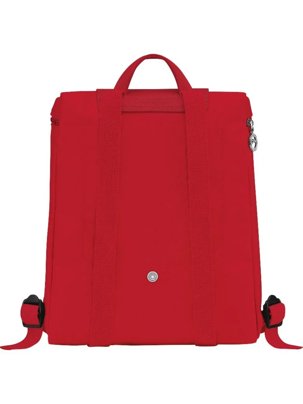 Longchamp Le Pliage Green Backpack in Tomato